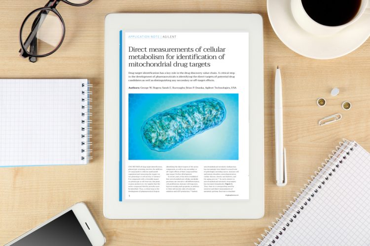 Direct measurements of cellular metabolism for identification of mitochondrial drug targets