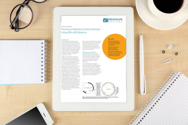 App Note- Fluorescent bacterial colony selection