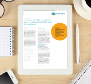 App Note- Luminescent cell viability and cytotoxicity assays