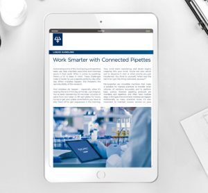 Article: Work smarter with connected pipettes