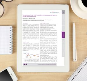 BMG Miniaturisation of an HTRF methyltransferase assay that detects histone modifying activity