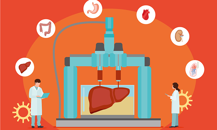 Bioprinting cells