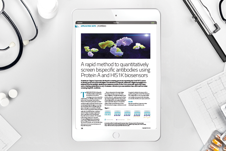 ForteBio Application note