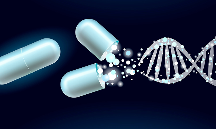 Nanoparticle gene therapy delivery