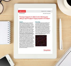 Thermo Fisher Scientific - Phenotypic fingerprint of cellular function