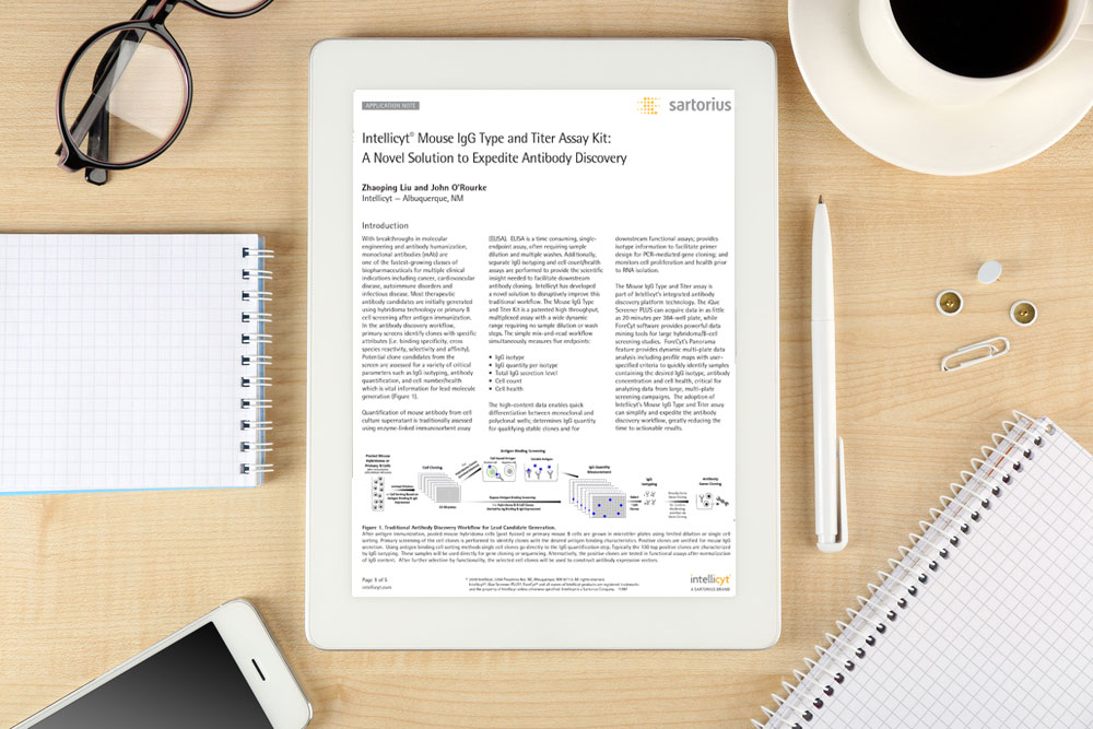 Application note: A novel way to expedite antibody discovery