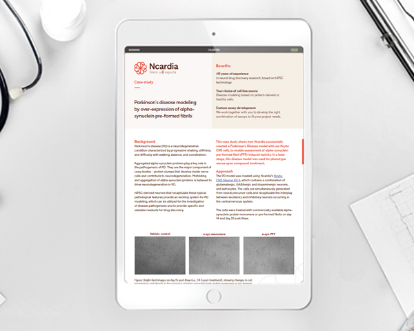 Ncardia Case Study on Parkinson's Disease