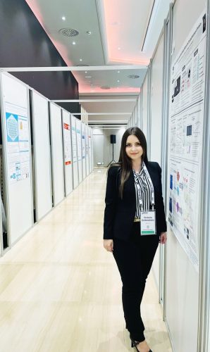 At PEGS Europe, Victoria Goldenshtein an engaging poster on her lab’s novel <em>in vitro</em> library display platform for directed protein evolution termed GRIP Display.