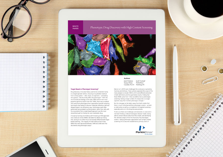 Whitepaper: Phenotypic drug discovery with high content screening