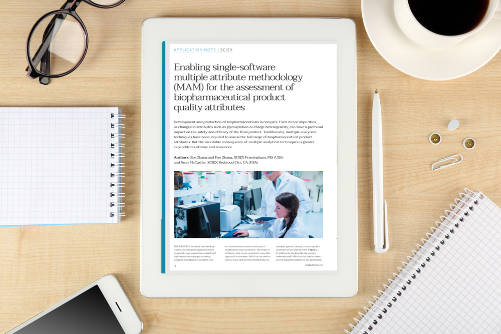 Enabling single-software multiple attribute methodology (MAM) for the assessment of biopharmaceutical product quality attributes