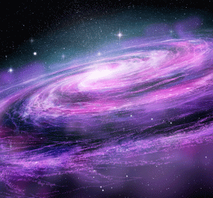 Purple galaxy