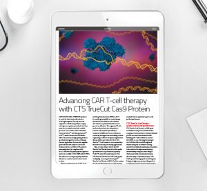 Application note: Advancing CAR T-cell therapy with CTS TrueCut Cas9 Protein