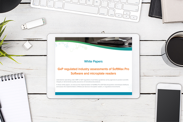 Application note: GxP regulated industry assessments of SoftMax Pro Software and microplate readers
