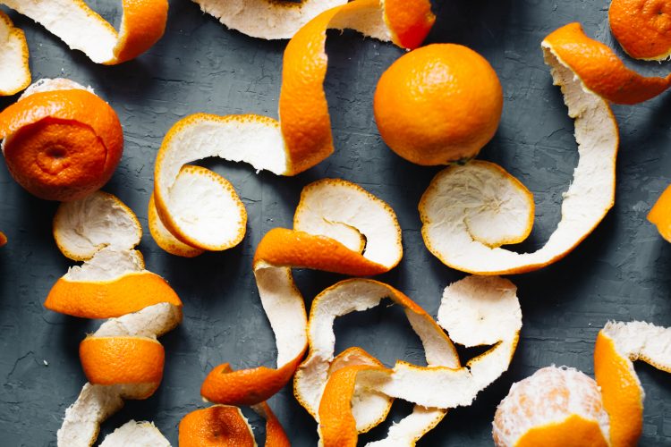 mandarin peels