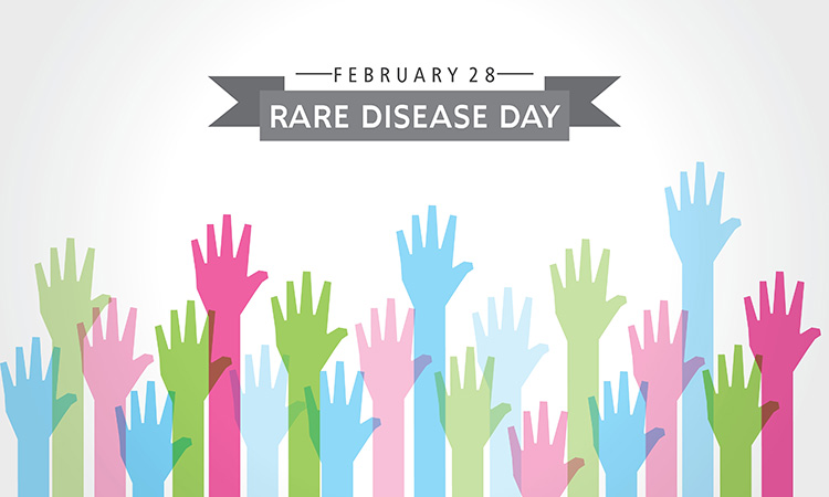 Illustration Of Rare Disease Day observed on February 28