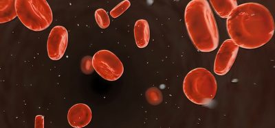 Image showing 3D illustration of red blood cells