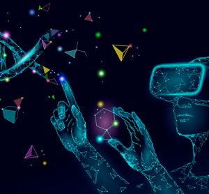 VR headset and DNA