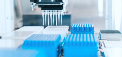 Robotic laboratory automation system performing automated liquid handling and sample processing in a modern drug discovery lab