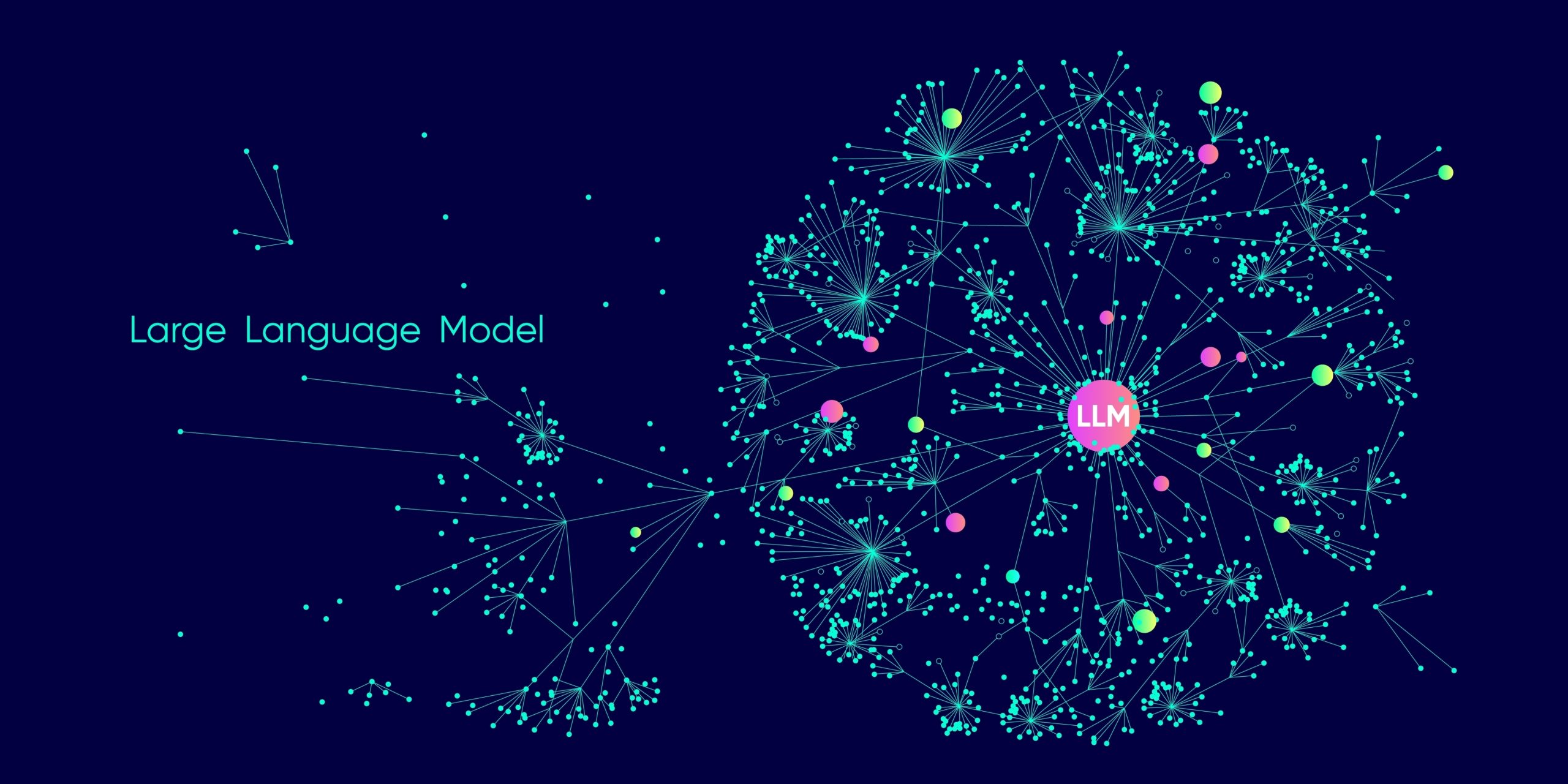 Illustration of abstract stream information with line and dot. Big data, technology, AI, data transfer, data flow, large language model, generative ai, natural language generative, data mining.