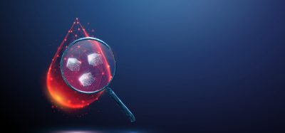 Abstract illustration of scientific analysis of a biological pathway, representing metabolic signalling research and the discovery of new therapeutic approaches.