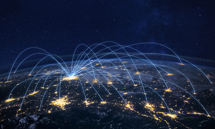Image showing visualisation of global expansion