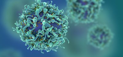 3d illustration of T cells or cancer cells